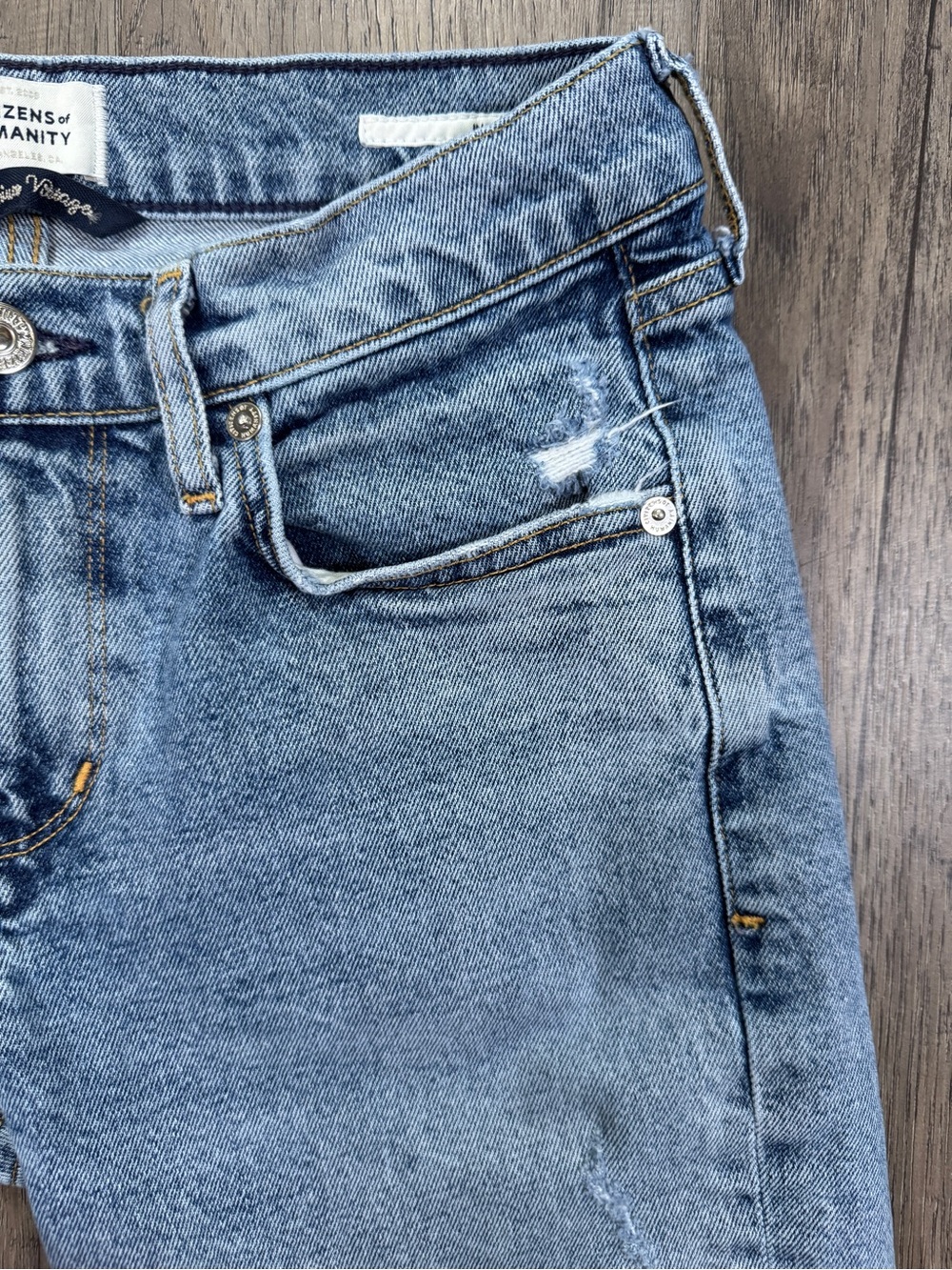 Citizens of Humanity Inga Low Rise Skinny Jeans 25 - Picture 4 of 16